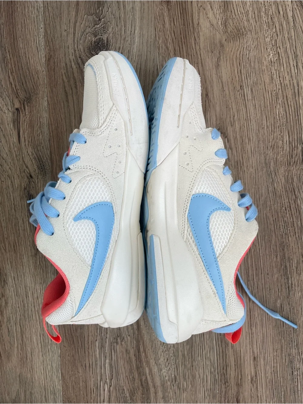 Women Size 9 Jordan CMFT Era Pale Ivory Mango Psychic Blue Shoes